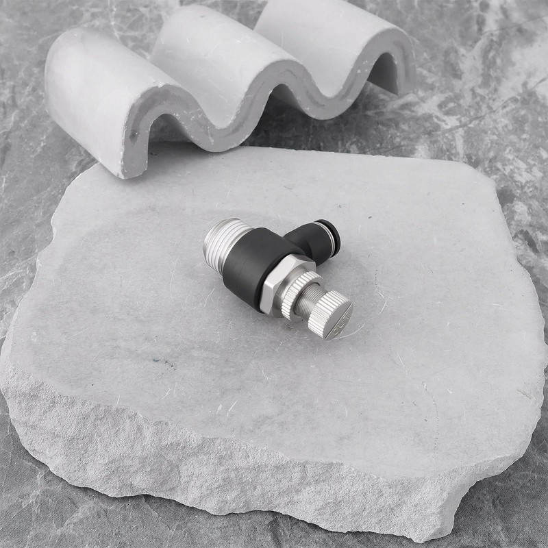 Briny River 2pcs Air Flow Control Valve Connector Push in