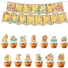 Capybara - Decoración de fiesta de cumpleaños con temática de