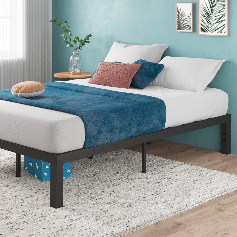 Zinus Quick Lock 14 Inch Metal Platform Bed Frame/Mattress Foundation/No