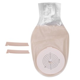 10pcs OnePiece Silicone Colostomy Bag SkinFriendly Ostomy Bag Pouch for Healthy Care