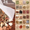 Mugwort and Ginger Foot Soak Sachets, Traditional Chinese Formula for