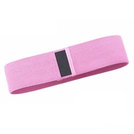 Resistance Loop Exercise Bands Fitness Exercise Loop Band for Gym, Home Workout, Yoga, Strength Training, Pilates, Stretching - for Men and Women (M Pink)