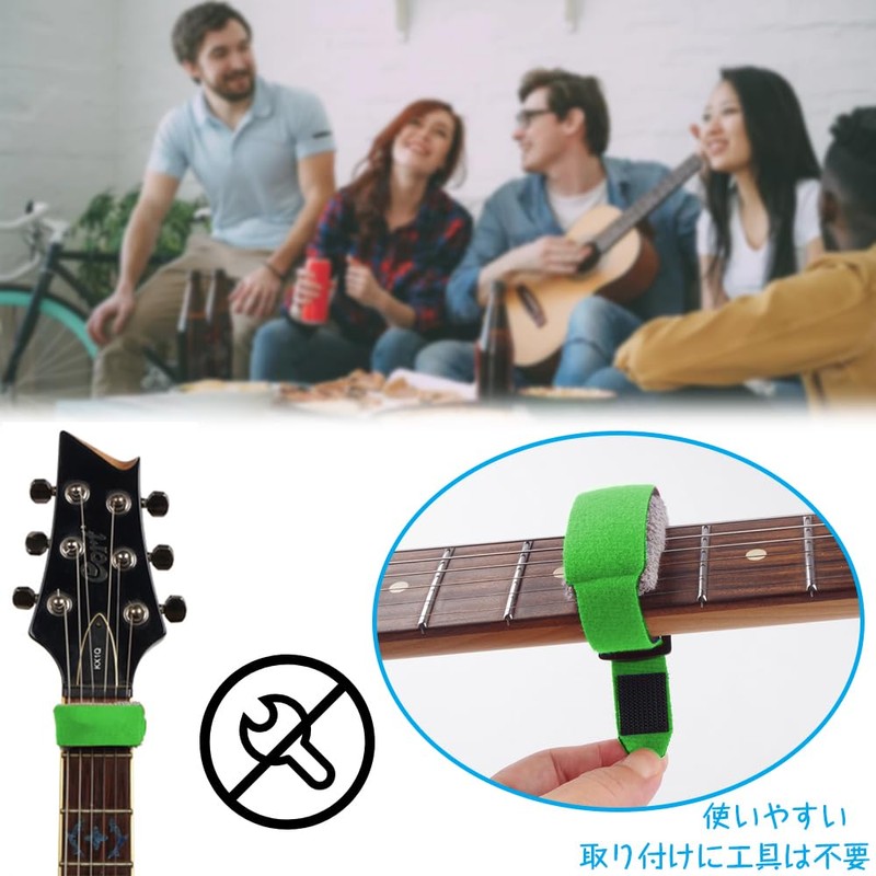 Guitar Bass Mute Fretboard Loose String Muter Parts Accessories Noise