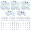 Gutter Zipper Hinges for Gutter Downspout Extension, Gutter Extension Hinge