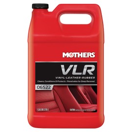 Mothers VLR Vinyl-Leather-Rubber Care, 1 gal. — Cleans, Conditions & Protects In One Step – pH Balanced Formula with Neatsfoot Oil & Lanolin To Protect Against Drying, Fading & Cracking (06522)