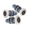 Qikuver Shower Cubicle Rollers, Sliding Door Rollers, Replacement Parts, Shower