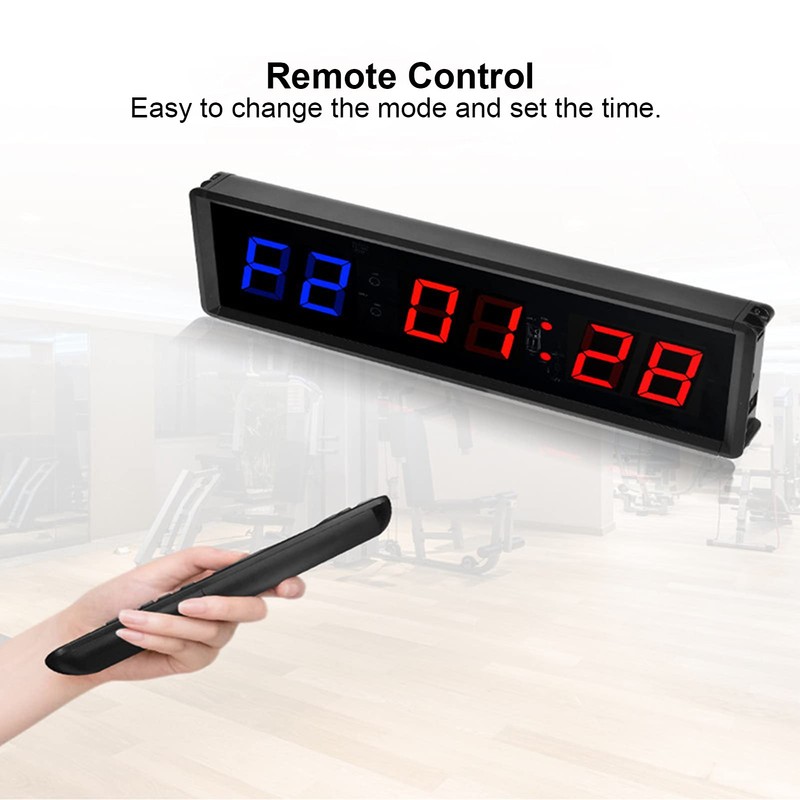 Fitness Timer, LED Interval Timer, LED Timer with Remote Control