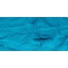 Indian Handmade Cotton Turquoise Kantha Fruit Print Threads Work Cushion