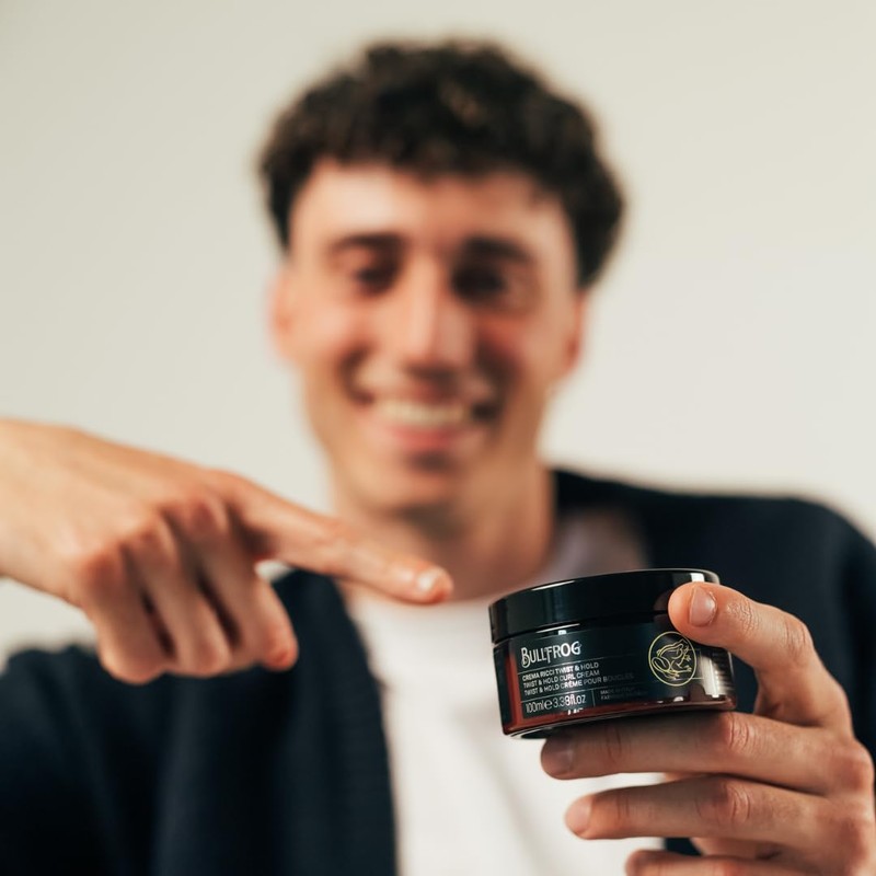 Bullfrog Twist & Hold Locken Creme 100 ml, Lockiges oder