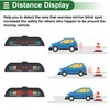Motoforti Auto Vehicle Reverse Backup Radar System Reverse Parking Sensors