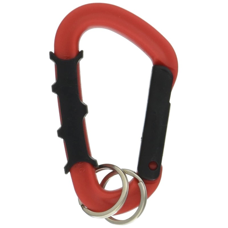 Honda 0SYTN-39D-RF Carabiner Key Chain (Red) F Size