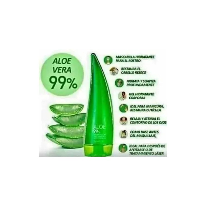 Gel Aloe Vera Vitamina E Antiacné 125ml + Parche Ojeras