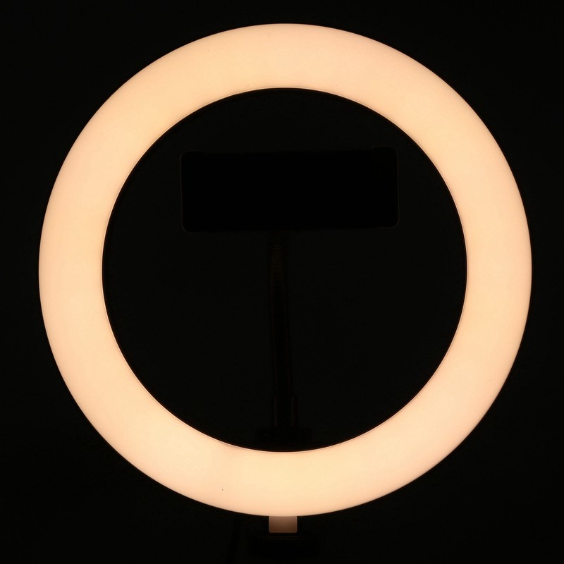 UN‑206 3‑Color 20cm Ring Light LED Tripod Stand Arc Fill
