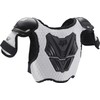 Fox Racing Pee Wee Titan Roost Deflector - Youth Small/Medium/Black/Silver