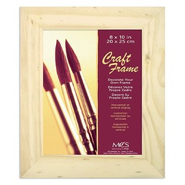 MCS 8x10 Pine Wood Craft Picture Frame (Same Shipping Any Qty)