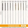 20 Pcs Wire Tube Brushes Bulk for Cleaning Pipe Tube