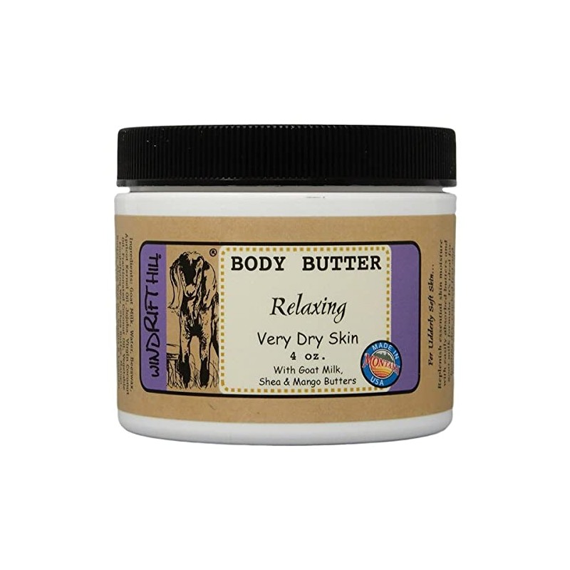Windrift Hill 4oz Body Butter Moisturizing Lotion For Very Dry