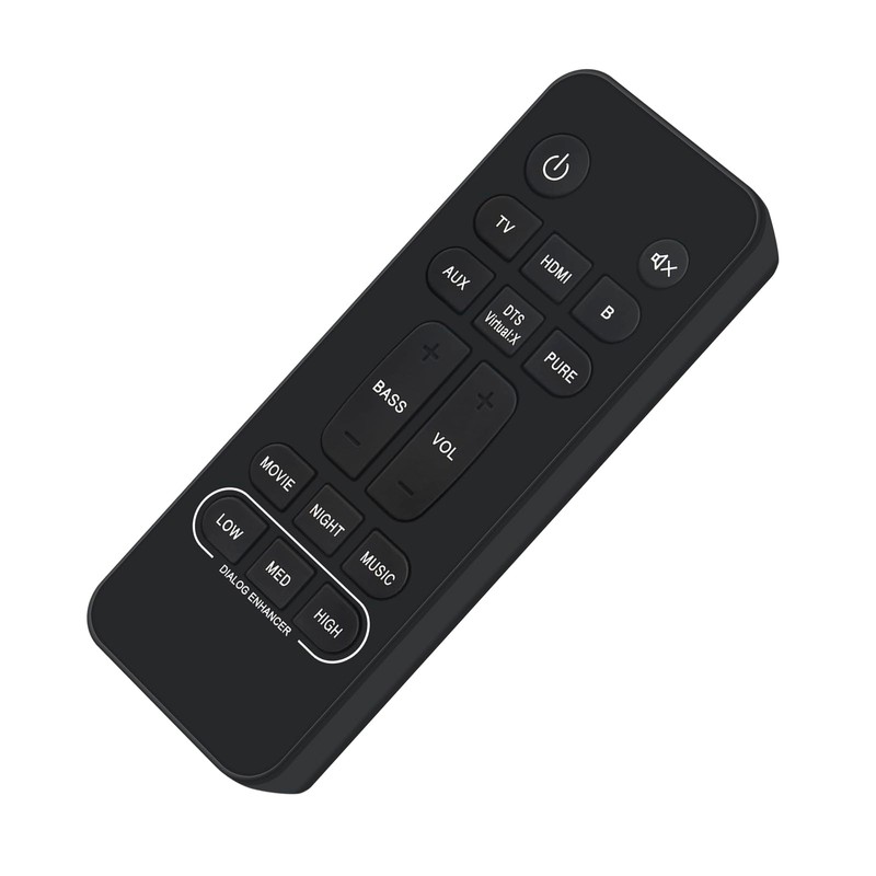 VINABTY RC1251 RC-1251 Remote Control Replacement for DENON Soundbar DHT-S217