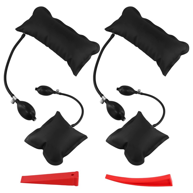 QWORK® 4 x Mounting Cushions, Air Cushion Lifter, Air Pump