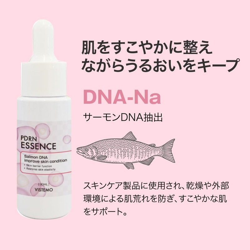 VISTEMO PDRN Milky Lotion, 1.0 fl oz (30 ml)