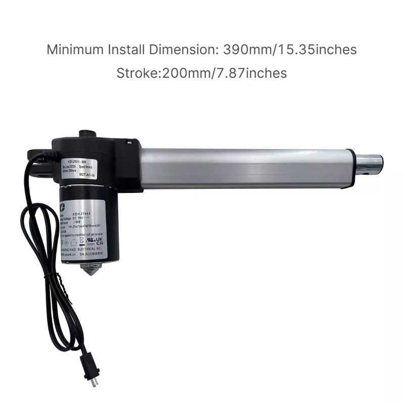 Kaidi KDYJT011-006 Linear Actuator Power Recliner Lift Chairs Motor Replacement