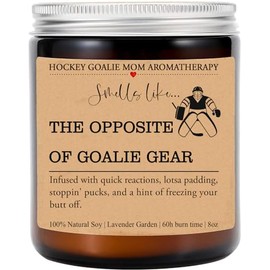 Hockey Goalie Mom Candle - Team Mom Gift - Birthday & Mother's Day Gift