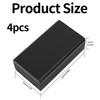 4 Pcs ABS Plastic Waterproof Project Box - Surface-Mounted Adaptable