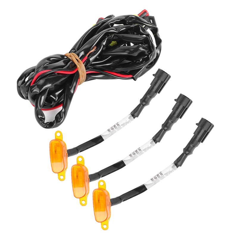 3pcs Car Grille Light with Harness High Brightness Fit for
