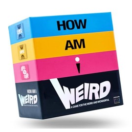 How Am I Weird Square - Award Winning, Family-Friendly Party Card Game - 300 Cards Expansion, UK Games Expo 2023 Winner