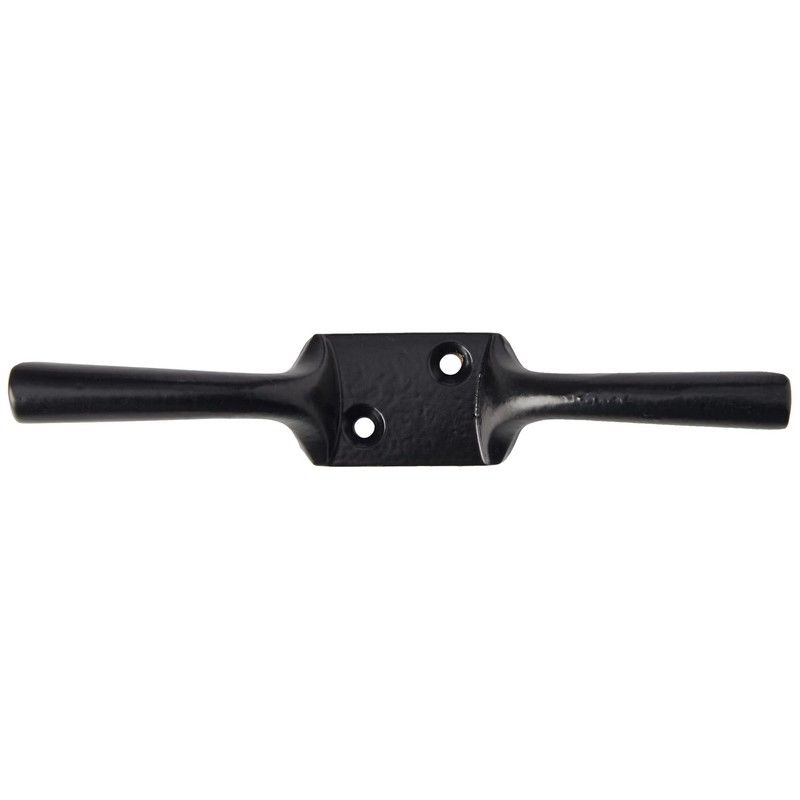 Merriway® BH00404 Cleat Hook, 150 mm (6 inch) - Black