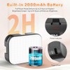 Ulanzi VL100X Luz de Selfie,Panel de Luz LED con Clip