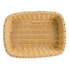 Saleen Multi-Purpose Basket, Suitable for Gastronomy, Rectangular, Plastic Fibre, Dark