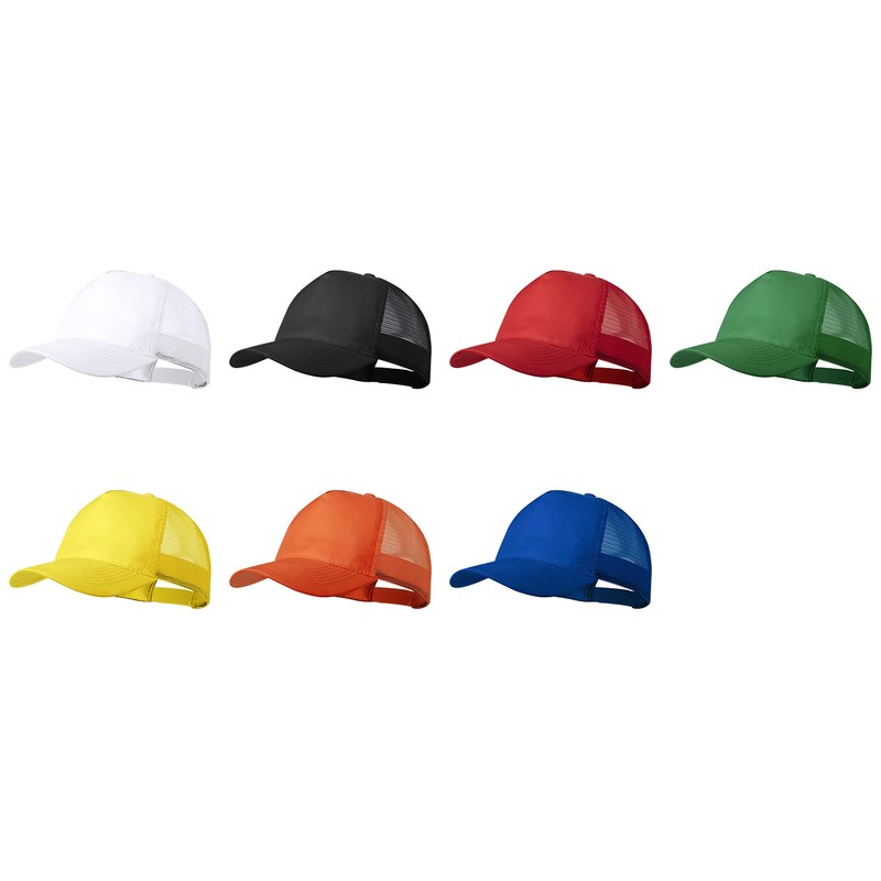 Trucker Cap Casual Baseball Cap 5 Panels Mesh Back Adjustable