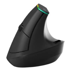 Delux Mouse vertical inalámbrico Delux  M618C black