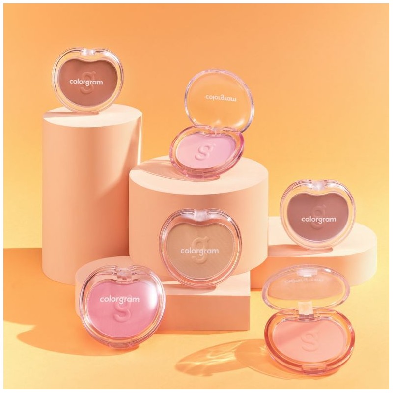 colorgram Tintin Dory Cotton Blusher - 01 Fluffy Apricot