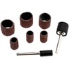 104pcs Sanding Bands Drums Sleeves 60 120 320 Grits &