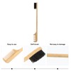HEALLILY Double-Headed Bamboo Eyebrow Comb and Lash Brush for Women