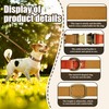 Qianruida Nylon Dog Collar and Leash Set Durable - Adjustable