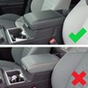 Fewshaw Carbon Fiber Style Center Console Armrest Cover Trim Accessories