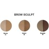 Eye Brow Sculpt Duo Kit - 3 Color Shades (Brunette)