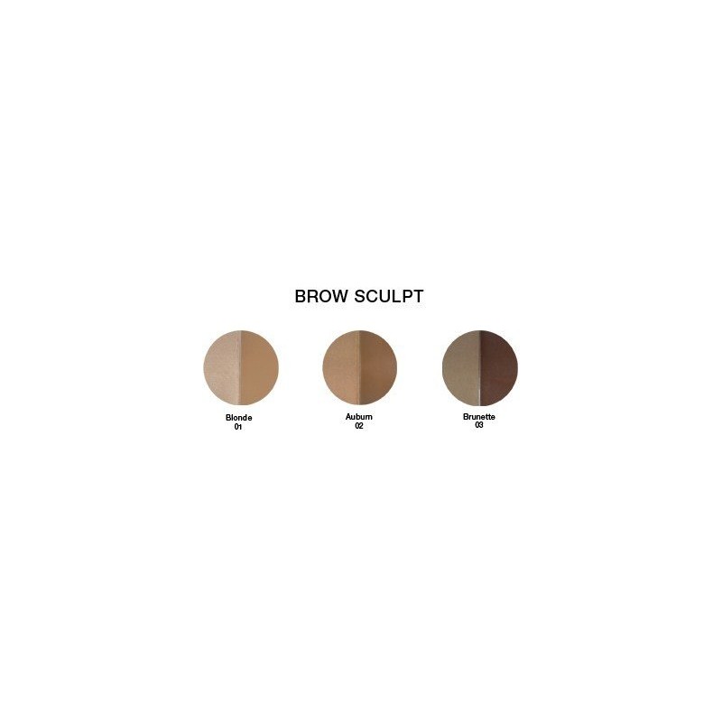 Eye Brow Sculpt Duo Kit - 3 Color Shades (Brunette)