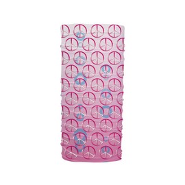 Pink Peace Multifunctional UV Protection Headband Face Dust Mask Bandana