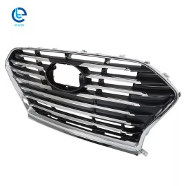 etecgo For 2018 2019 2020 Hyundai Sonata Front Upper Bumper Grille Chrome Grill