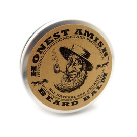 Honest Amish Honest Amish Beard Balm Leave-in Conditioner - Made with only Natural and Organic Ingredients - 2 Ounce Tin