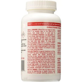 Thrift T-100 Alkaline Based 1-Pound Granular Drain Cleaner (1 lb)