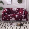 Elastic Dustproof Slipcover Sofa Cover Cushion Protector (For 3 People