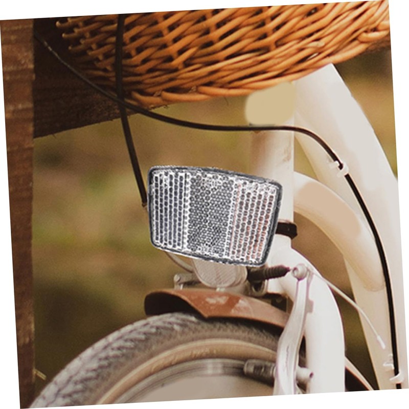 BESPORTBLE Practical Bike Reflective Supplies 4pcs Plastic Reflectors Tail Cycle