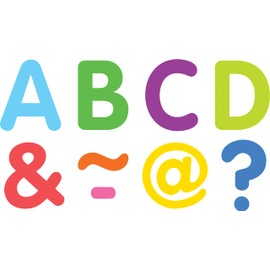 Colorful Classic 2" Magnetic Letters