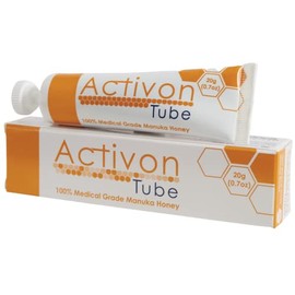 ActivOn- Cuidado de heridas: ahora cúrese las heridas con esta crema de miel de manuka de grado médico 100% de activon. Este apósito en gel proporcion