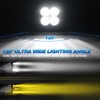 HTZCMOTO 3 Inch LED Ditch Lights for 1997-2006 Jeep Wrangler